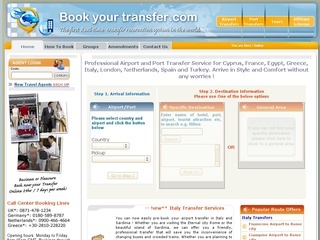 Airport and port transfer services