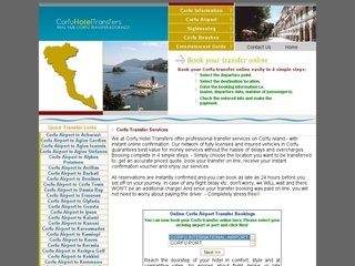 Corfu Hotel Transfers