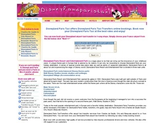 Disneyland Paris airport transfer services
