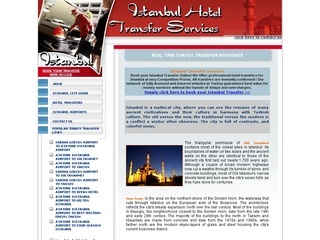 Istanbul airport and port transfer services